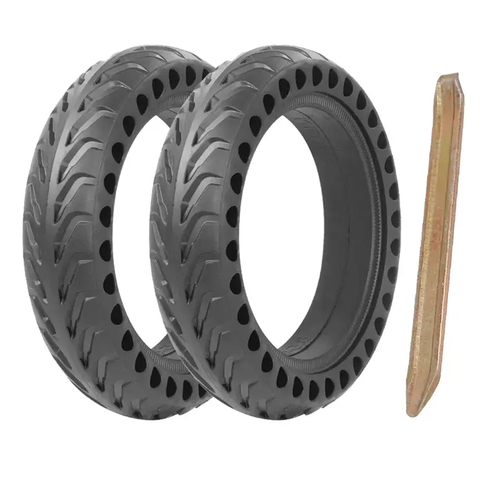 Pneu solide de 8.5 pouces mis à jour pour Scooter électrique Xiaomi M365/ Pro/Pro 2 MI 3 pour pneus d'amortissement Gotrax/gxl V2/XR