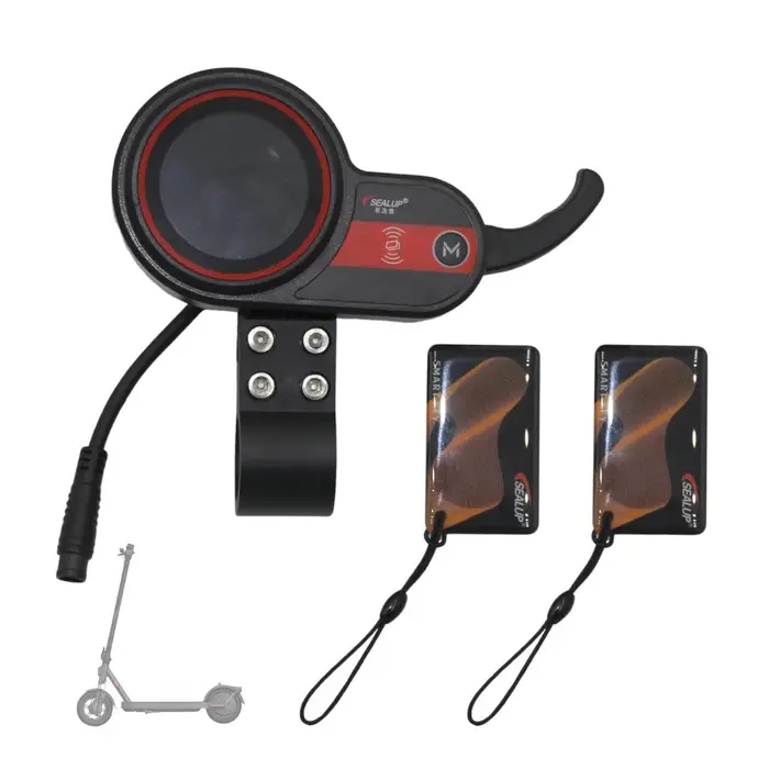 Trottinette électrique TF191 48V avec écran LCD et carte NFC