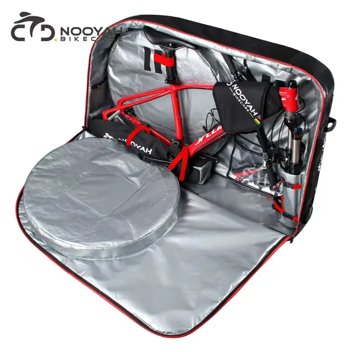 NOOYAH Sac à Vélo Sac de Transport Pour Vélo MTB & Route Valise de Transport Pour Accessoires de Vél