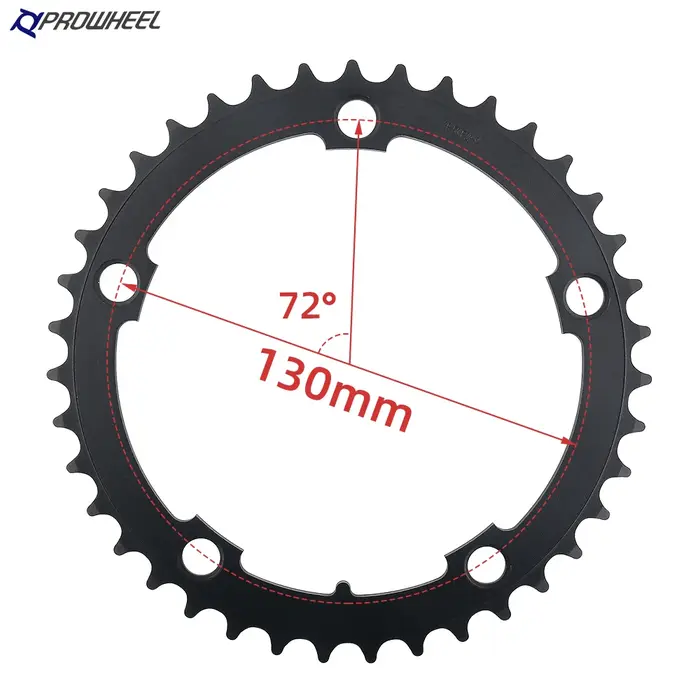 PROWHEEL-Pignon de vélo de route 110BCD 130BCD, double pignon de vélo pour plateau R7000, R8000, 4/5 griffe, 34T, 50T, 39T, 53T, 9 V, 10 V, 11V