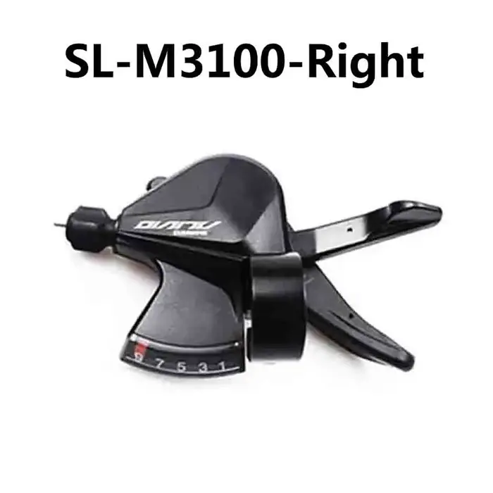 SHIMANO Alivio 9 vitesses SL M3100 droit Rapidfire Plus levier de changement de vitesse bande de ser