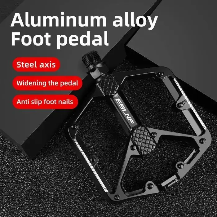 Pédales de vélo ESLNF en alliage d'aluminium