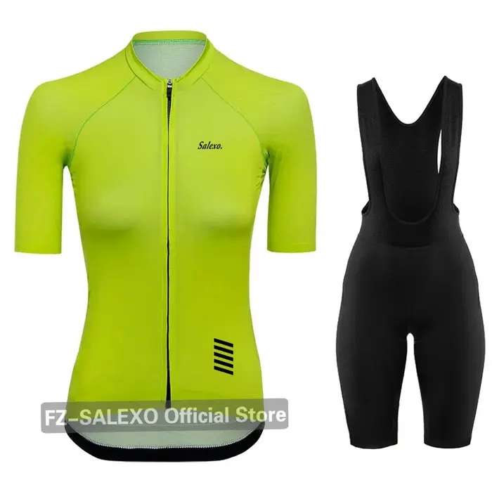 Maillot de cyclisme rose pour femmes
