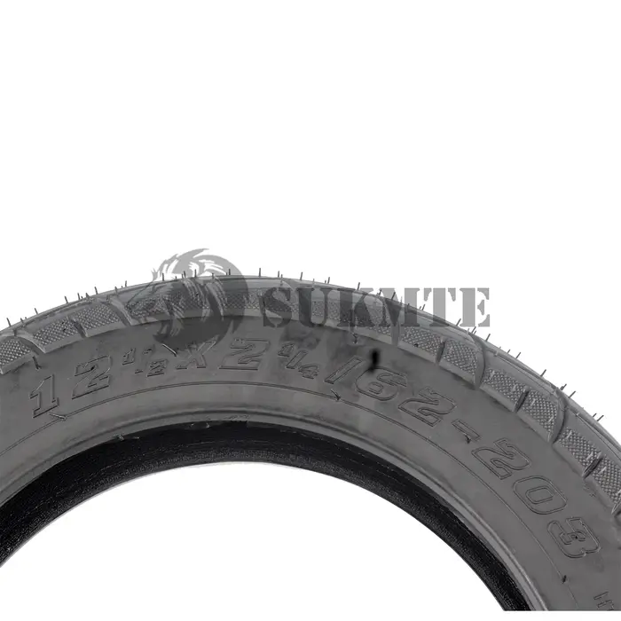 Pneu de 12 pouces (62 -203)12 1/2X2 1/4 poussette de vélo urbain pour pneus extérieurs de Scooter électrique convient à