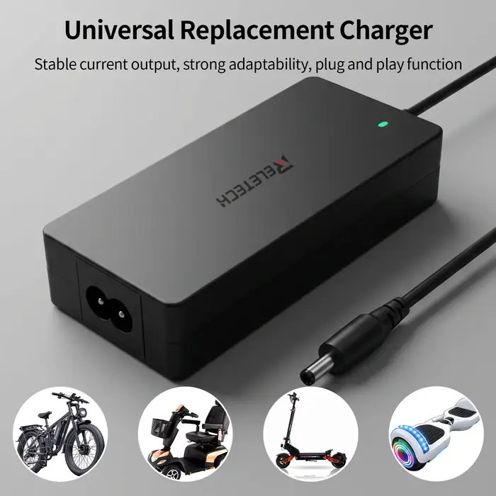 Chargeur de batterie lithium pour vélo électrique 54