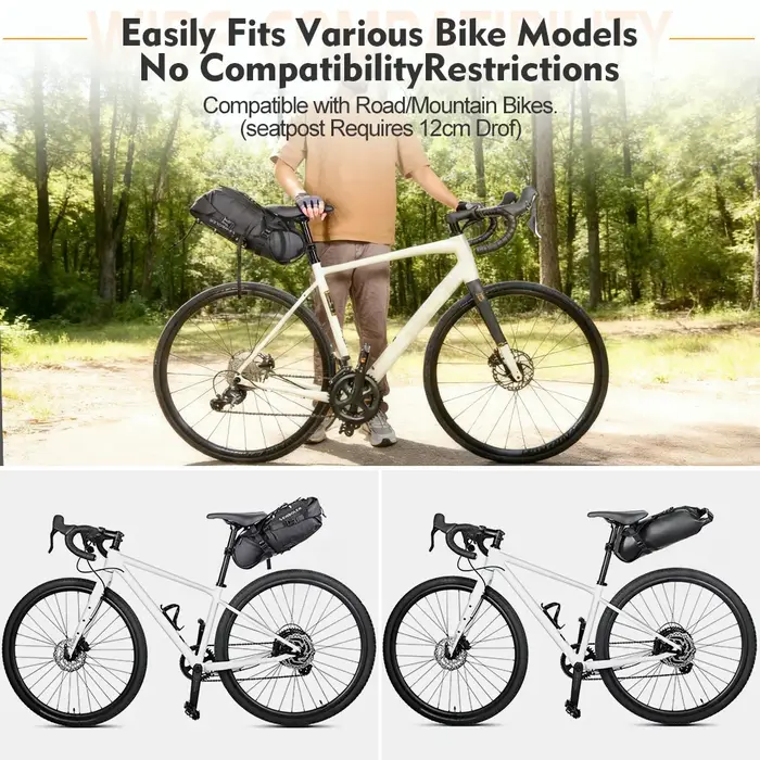NEWBOLER support de sac de selle de vélo