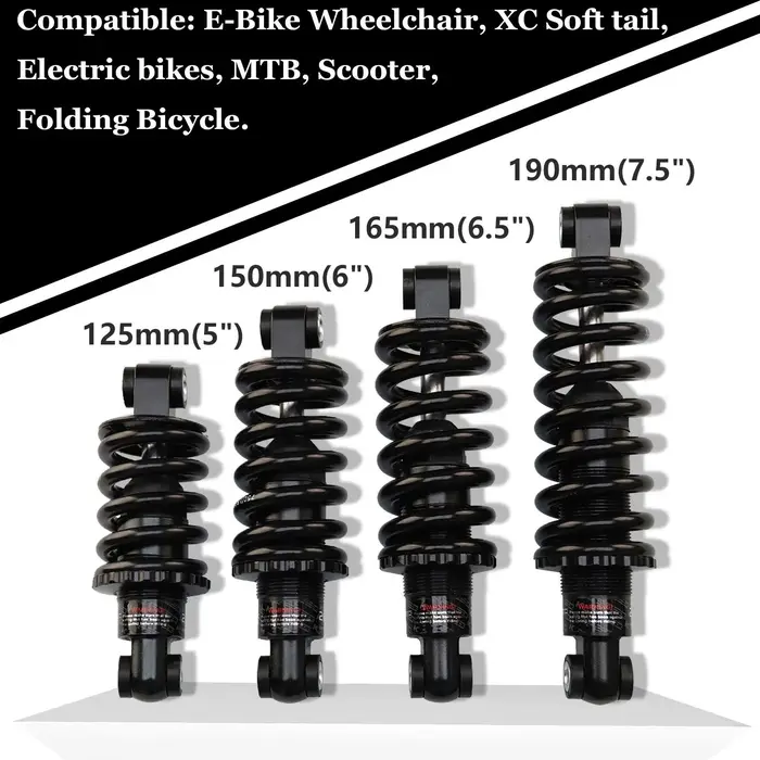 Ressort Hélicoïdal de Suspension de Vélo