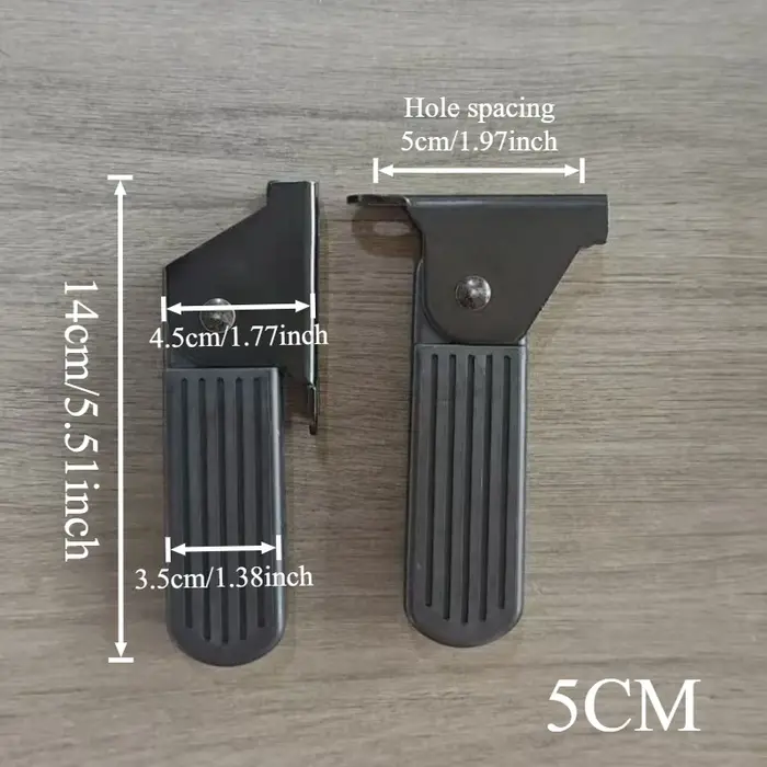 1 paire de pédales avant pliables pour Yadi Aima Harley U1 e-bike