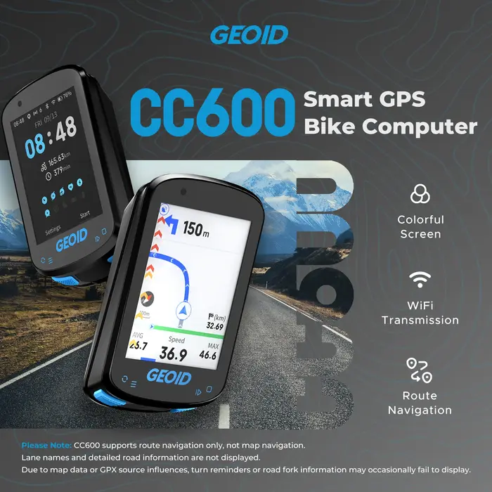 Ordinateur de vélo GEOID CC600/CC700