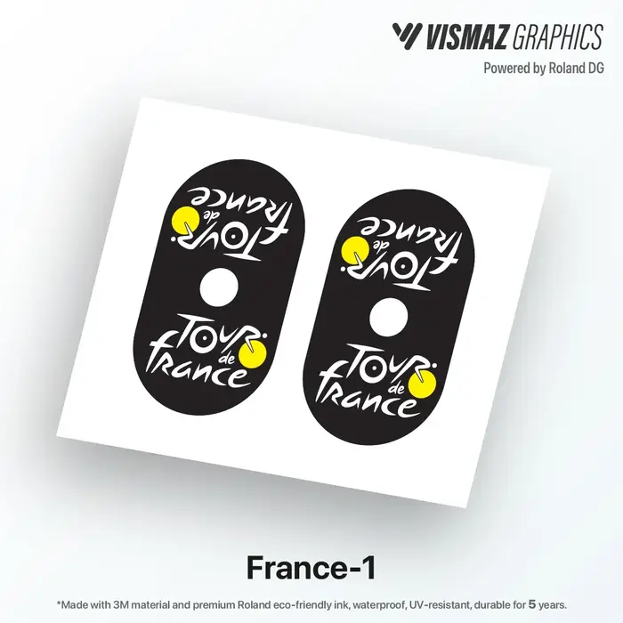 Autocollants de Valve de championnat du monde de Vismaz pour vélo de route vtt, autocollant fixe déc