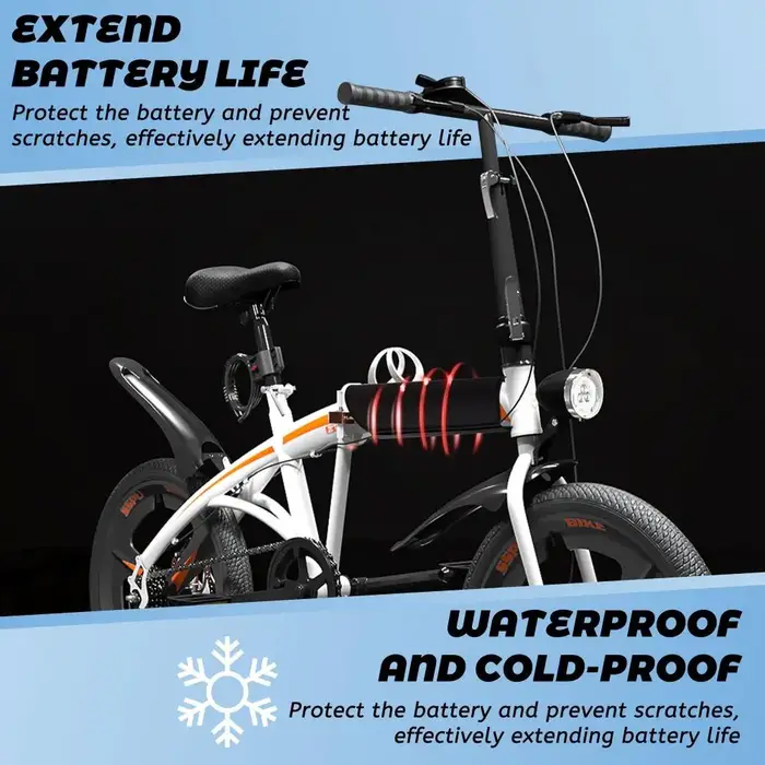 DOMEN – couvercle de batterie au Lithium pour vélo électrique