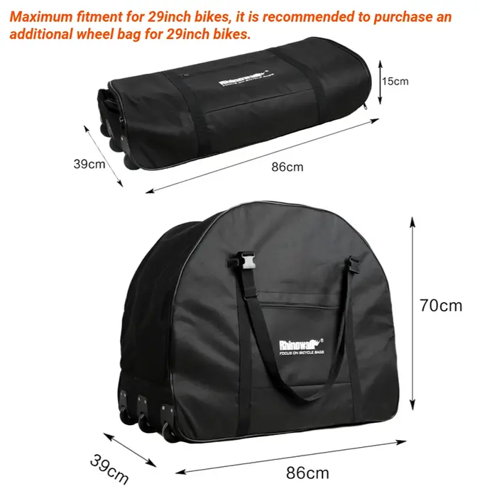 Bal inowalk-Sac de rangement pour vélo pliant avec poulie