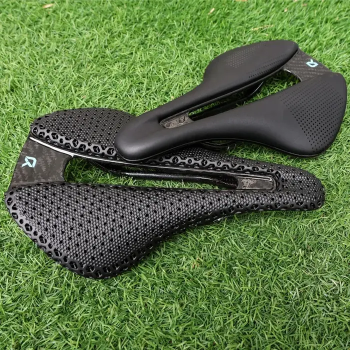 RYET 3D imprimé 155mm selle de vélo entièrement en carbone 7x9 ultraléger 120g siège