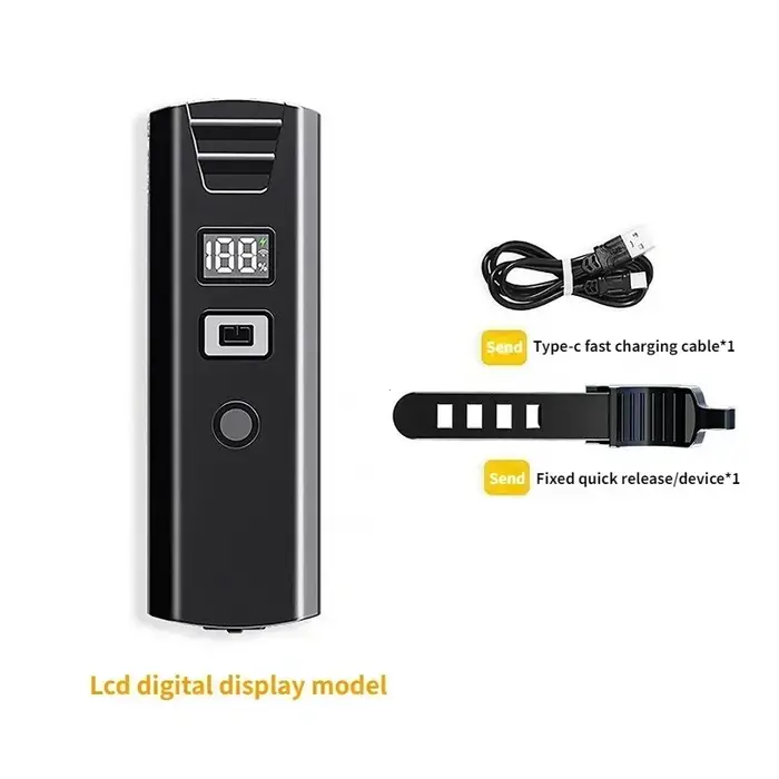 Phare de vélo 3000 lumens avec batterie externe 2000mAh