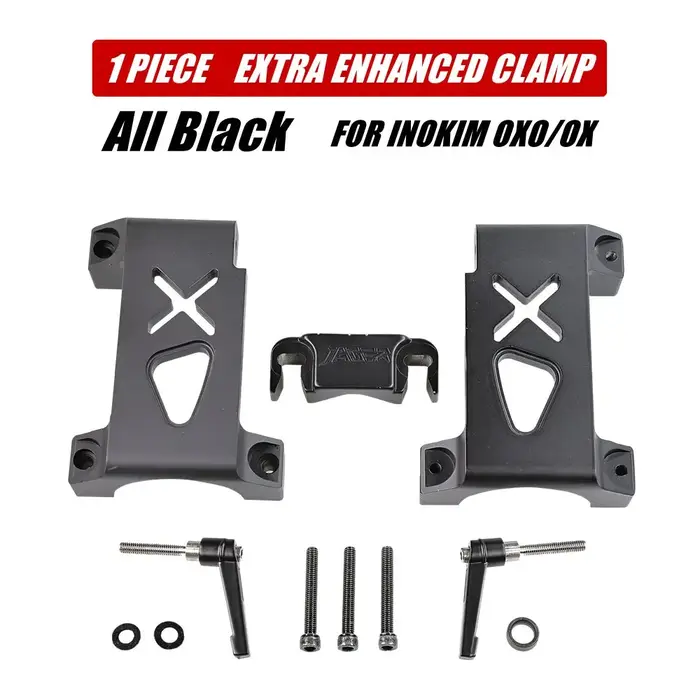 Pince de fixation renforcée pour trottinette électrique INOKIM OXO OX, dispositif de verrouillage am