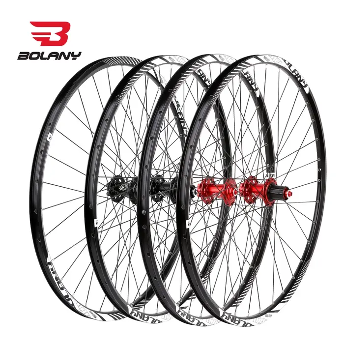 BOLANY 120 clics roues de vélo 32 rayons en alliage d'aluminium 6061 Ultra léger vtt