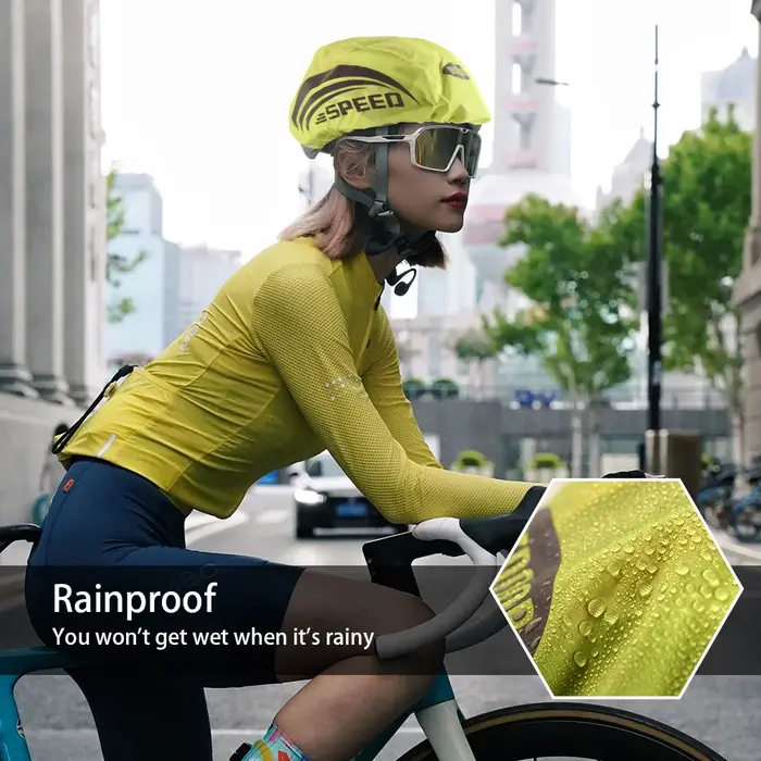 Juste de protection imperméable pour casque de vélo