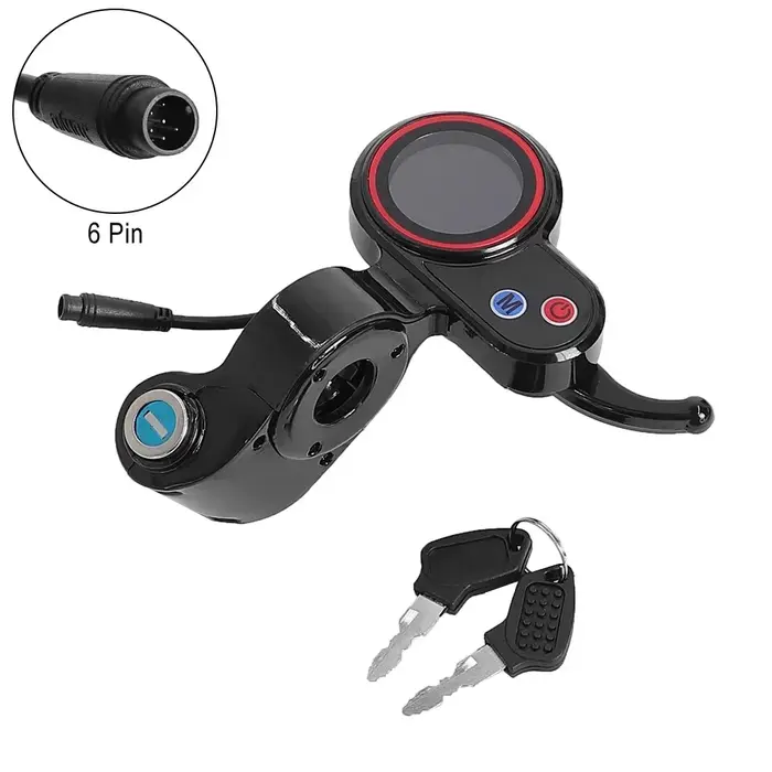 Pièces de rechange pour scooter électrique Hitway H5, écran LCD avec verrouillage, tableau de Roi at