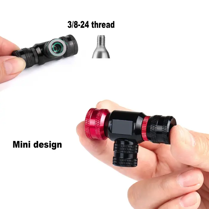 Mini pompe à Air de vélo de gonfleur de CO2 de cyclisme en plein Air