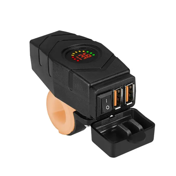 Chargeur USB pour guidon de vélo électrique 36W QC3.0