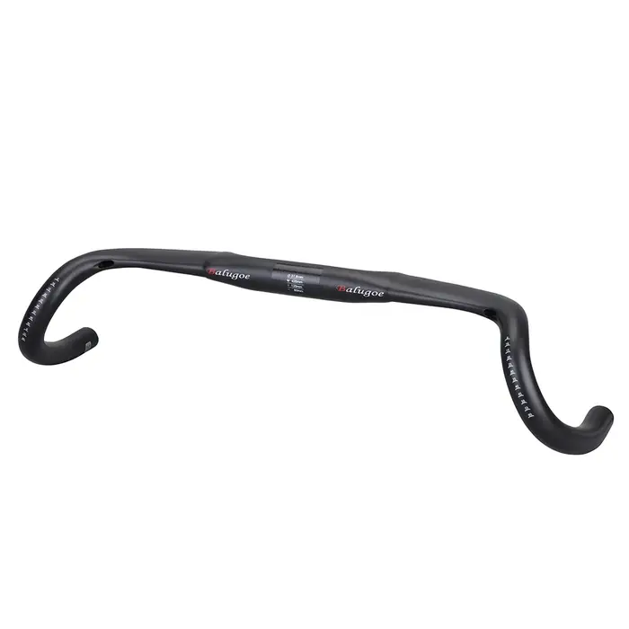 2022 nouveau guidon de gravier en carbone grande barre évasée guidon de vélo de route Cyclocross 400