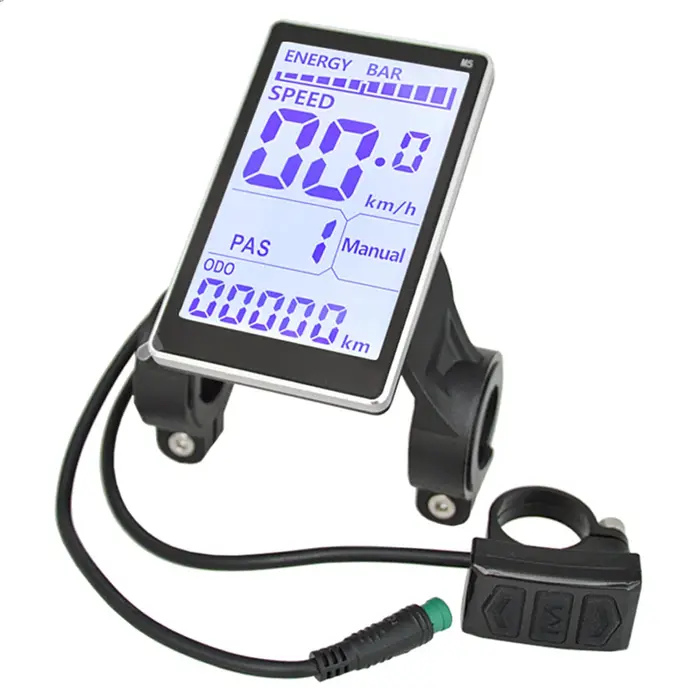 Écran d'affichage LCD pour vélo électrique 24-48V