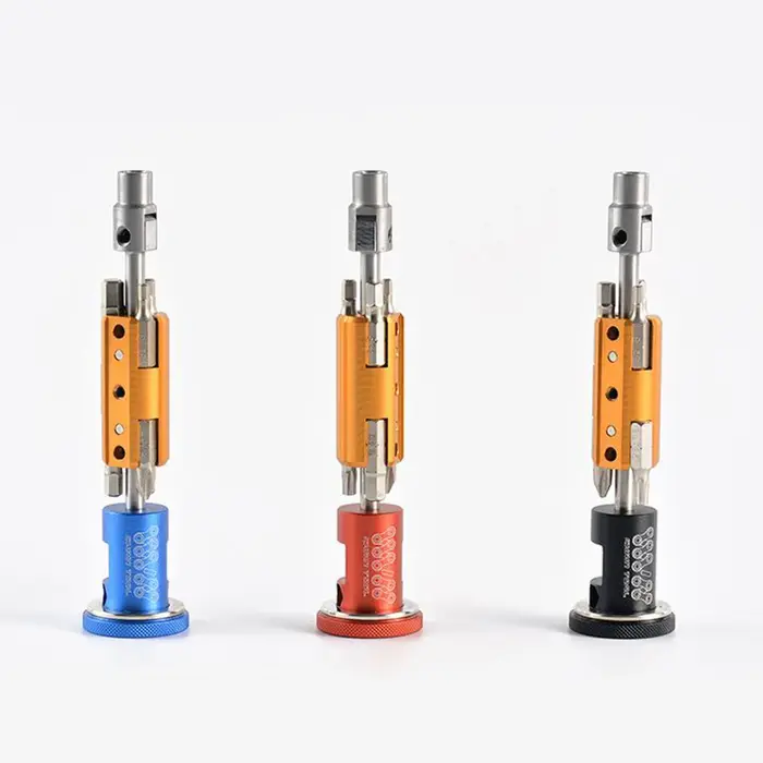 Kit d'outils de réparation de vélo avec aimant