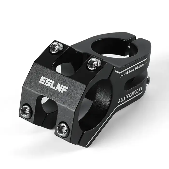 ESLNF-Potence de guidon courte en aluminium CNC pour vélo de route, VTT, BMX, 31.8, 45mm