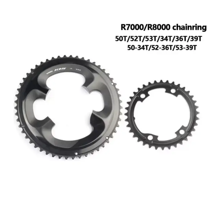 Shimano R7000 R8000 plateau Ultegra 105 11 vitesses plateau de vélo de route 50T/52T/53T/34T/36T/39T