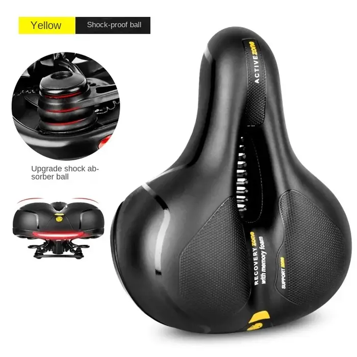 Selle de vélo creuse et respirante pour hommes et femmes