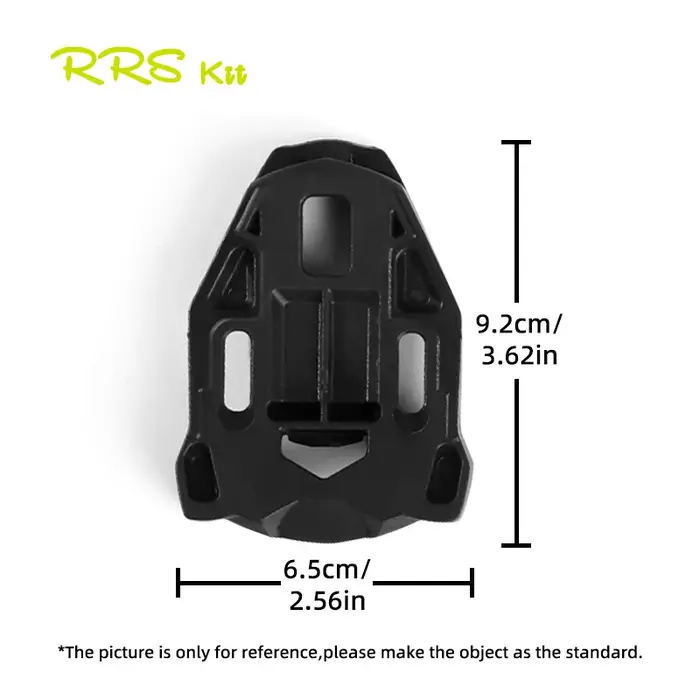 Rrskit Road Bicycle Time Taquet de verrouillage à pédale autobloquante 0 °   Compatible avec le vélo