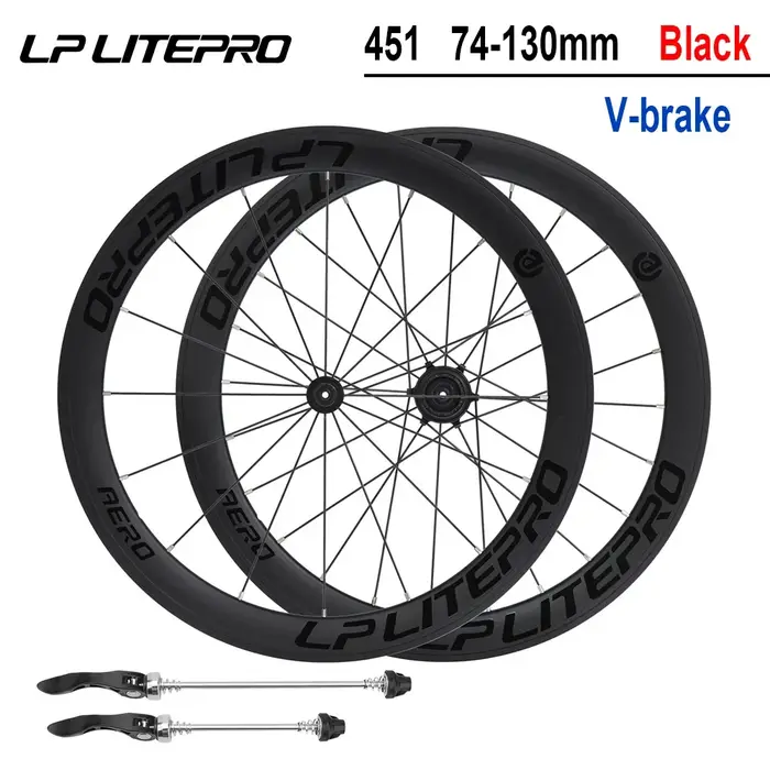 LP LITEPRO AERO – jeux de roues de vélo pliantes
