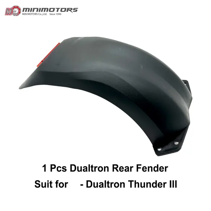 Garde-boue arrière Dualtron Thunder III d'origine, accessoires Minimotor, uniquement compatible avec