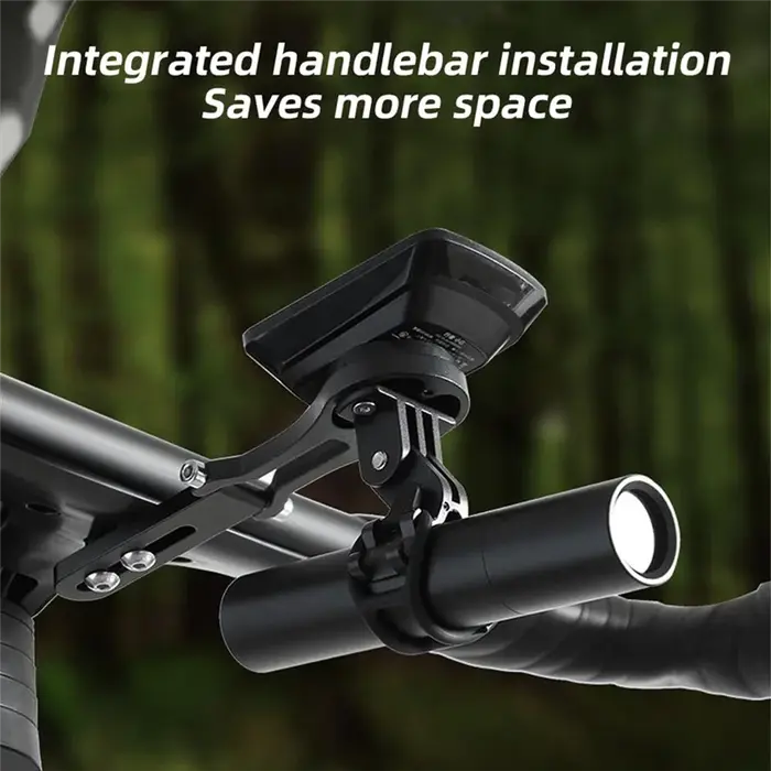 Support d'ordinateur de vélo Angle réglable en alliage d'aluminium