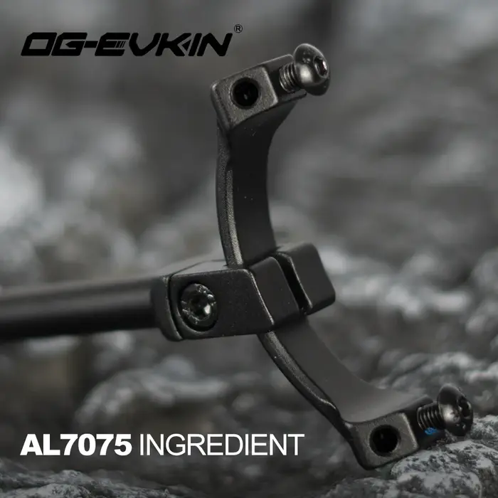 OG-EVKIN FA-026 Support de bouteille de vélo en carbone, extenseur de porte-bouteille en titane pour