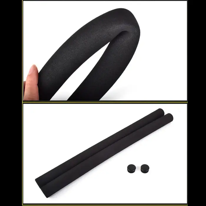 1 paire vélo vélo vtt antidérapant guidon Tube éponge mousse caoutchouc poignée barre poignées Kits ensembles 130/150/195/350/ 500mm