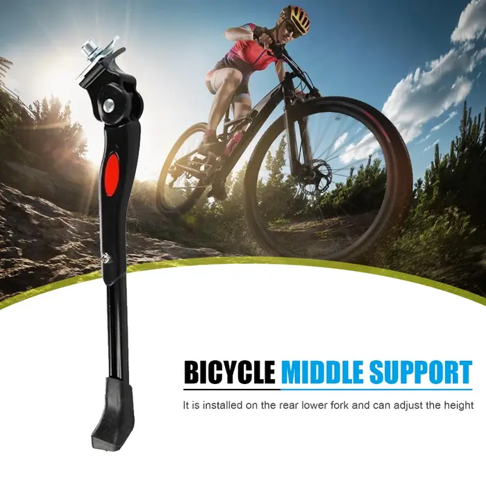 Béquille latérale réglable pour vélo de route et VTT