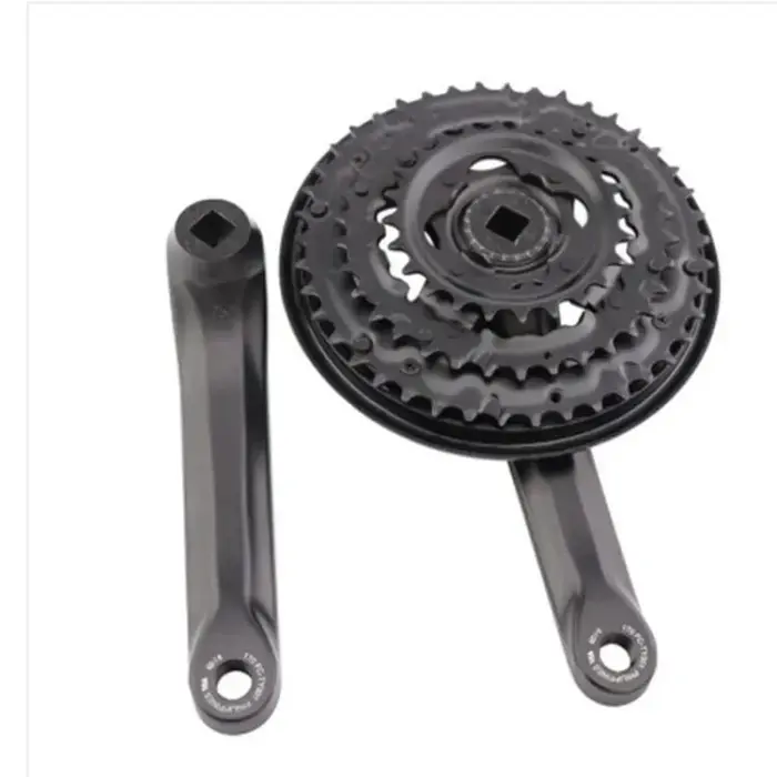 Groupe de pédalier SHIMANO TOURNEY TY - VTT comprenant FC-TY301 42T/48T-170mm/175mm 3x8/7/6 vitesses et boîtier