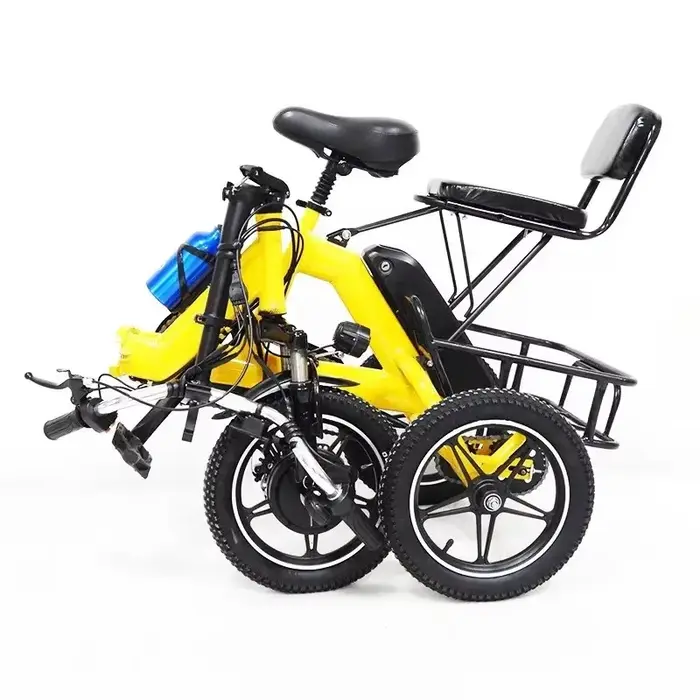 Petit Tricycle électrique pliant à 3 roues pour femmes