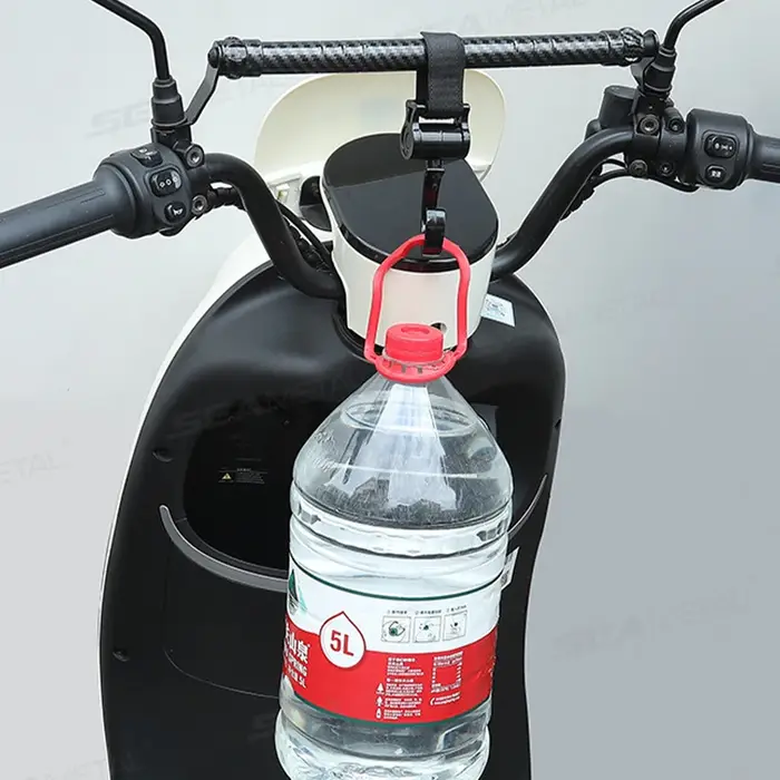 SEAMETAL barre d'équilibre de moto tige d'extension de guidon de Cycle électrique pour support de téléphone