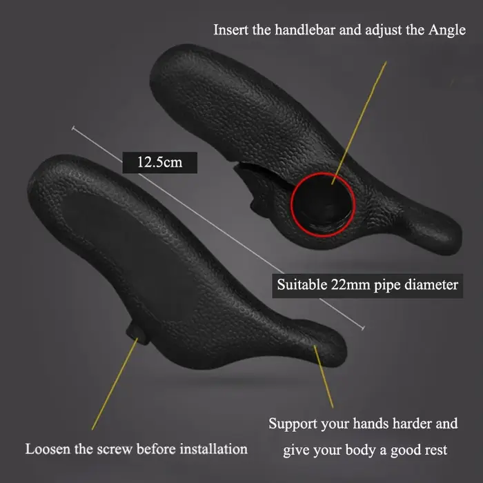 Klaxon de guidon auxiliaire pour vélo de montagne