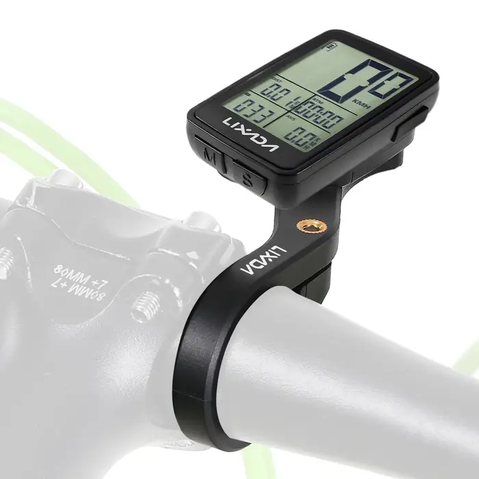 Ordinateur de vélo sans fil rechargeable par USB Lixada