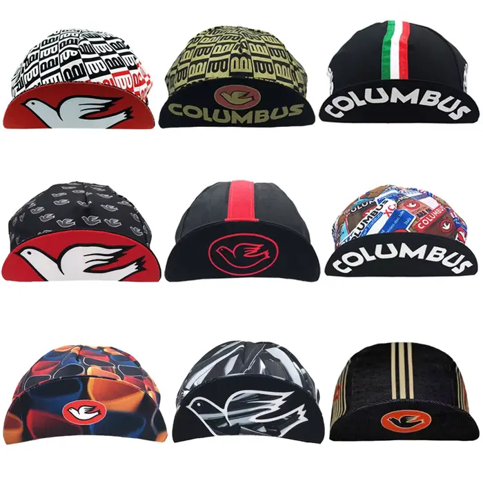 Columbus casquette de cyclisme Gorra Ciclismo chapeau de vélo respirant Polyester casquettes