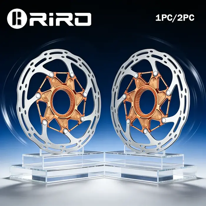 RIRO disques de vélo verrouillage central 140MM 160MM frein Rotor flottant léger haute résistance disque de dissipation