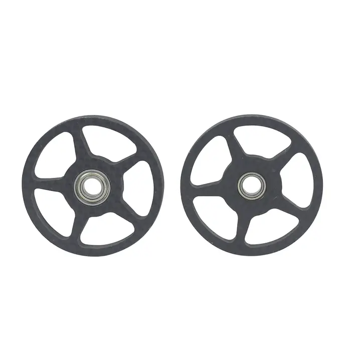 Aceoffix-Carbon Easy Wheels pour Brompton 3SIXTY