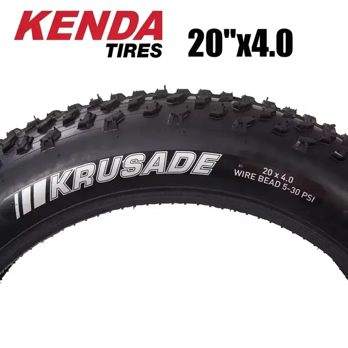 Kenda K1188/K1167 Krusade gros pneu 20x4.0
