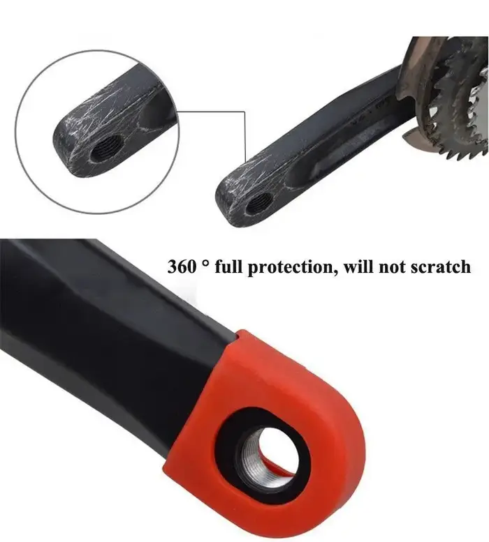 CRUZbike – Housse de protection en silicone pour bras de manivelle de vélo