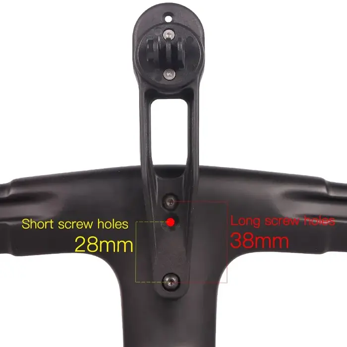 Pour H31, CP01, CP04, CP06, CP07, CP10, CP16 support de montage d'ordinateur de guidon de vélo intég