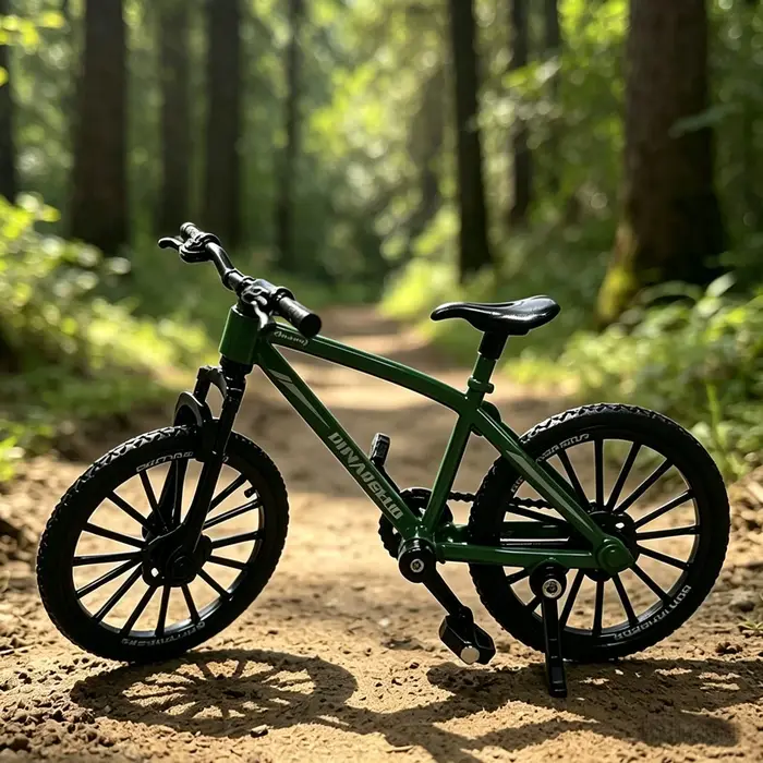 Mini modèle de vélo en alliage - Vélos de montagne et de route en plusieurs couleurs, jouet créatif pour les 14 ans et plus
