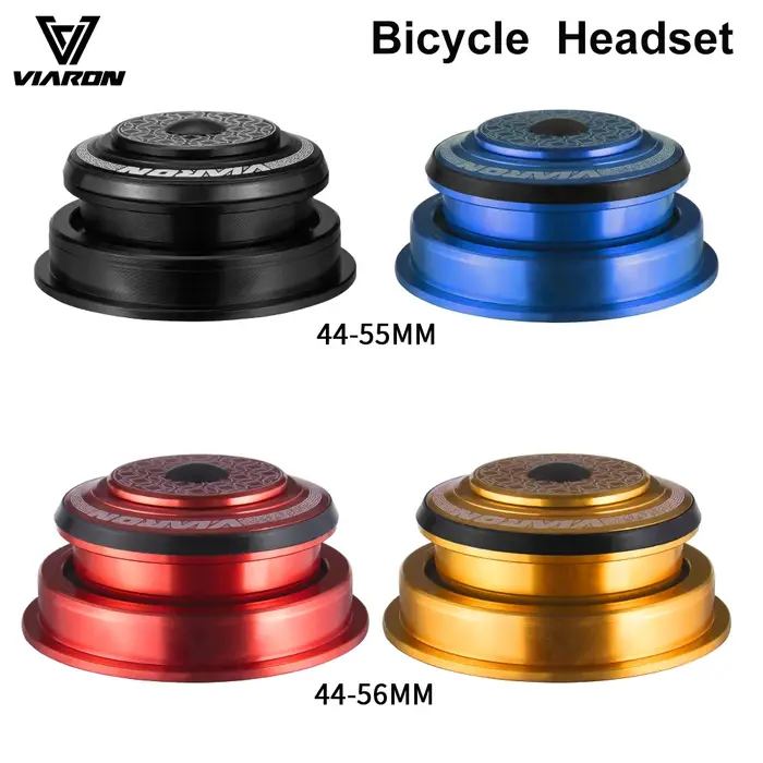 VIARON casque de vélo 4455ST/4456ST CNC 11/8 "-11/2" roulement scellé fourche à Tube conique droit